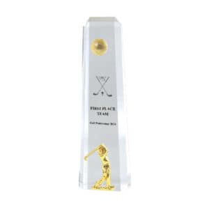 Crystal Trophy Golf Trophy ST1005