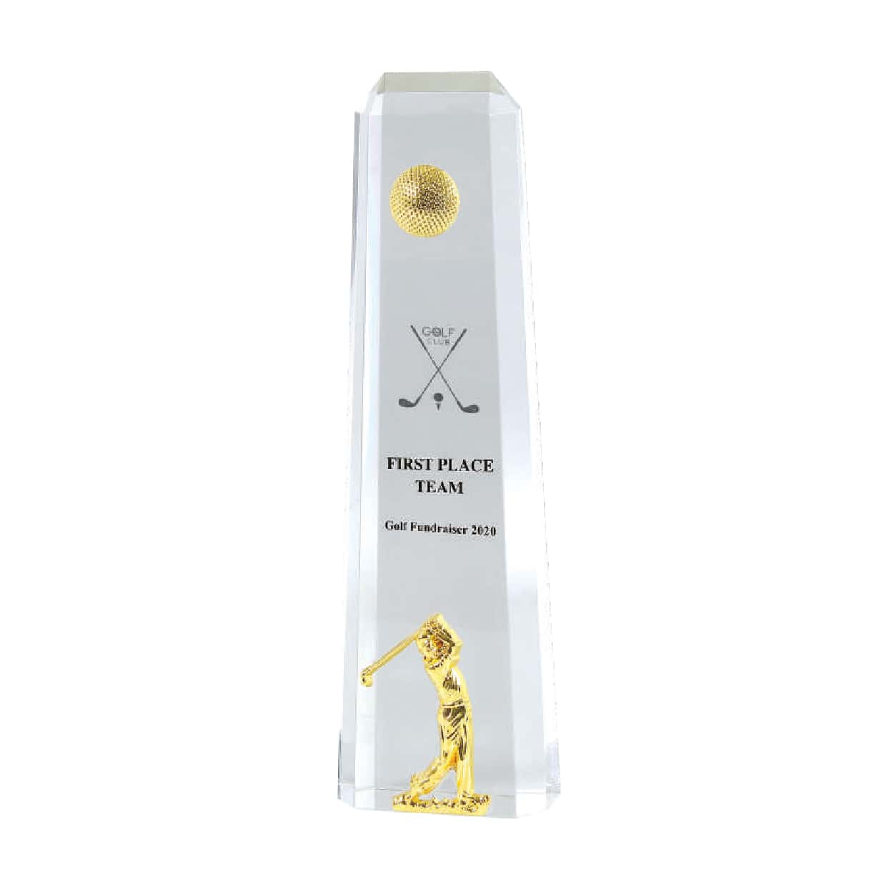 Crystal Trophy Golf Trophy ST1005 Crystal Trophy Golf Trophy ST1005