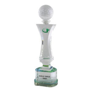 Crystal Trophy Golf Trophy ST1010