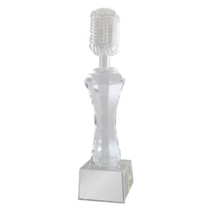 Crystal Trophy Singing Trophy ST1040