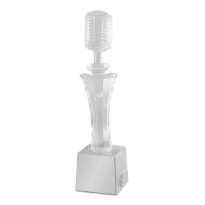 Crystal Trophy Singing Trophy ST1041