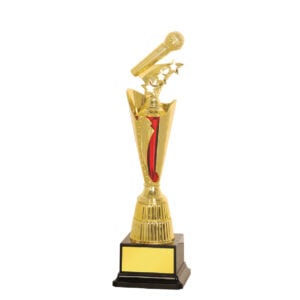 Golden Trophy Singing Trophy ST1042 Golden Trophy Singing Trophy ST1042