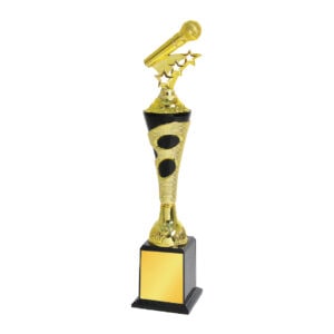 Golden Trophy Singing Trophy ST1048